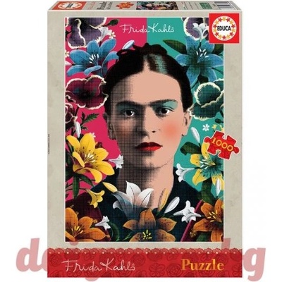 Educa Пъзел EDUCA 18493 - 1000 части - Frida Kahlo (EDU18493)