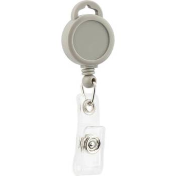 Ролетка за бадж Axent пластмасова Сив (1912016-09-4519-03-A)