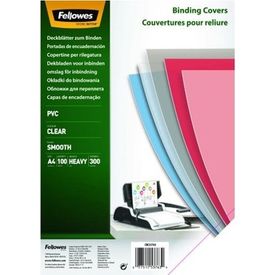 Fellowes Първа страница, a4, 300 микрона, fellowes, прозрачна 53763 (53763)