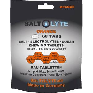 SALTOLYTE 60 дъвчащи таблетки със сол и електролити - Orange