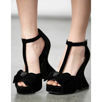 Killstar boty na podpatku Ravenette Pumps