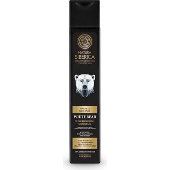 Natura Siberica Men Line osvěžující sprchový gel Bílý Medvěd 250 ml