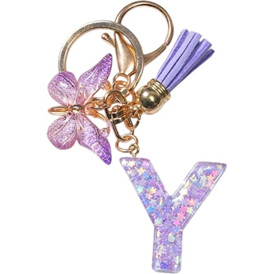 HARAHU Ключодържател Азбука - y / лилава kp37919 (37919)