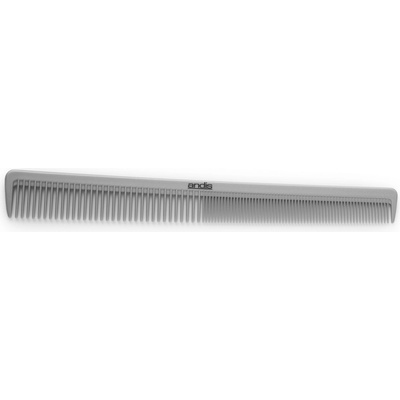 Andis 3932 Barber taperin comb, grey holičský kombinovaný hrebeň