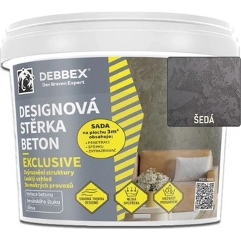 DEN BRAVEN BETON EXCLUSIVE šedá 5 kg