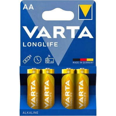Varta Longlife AA 4ks 4106101414