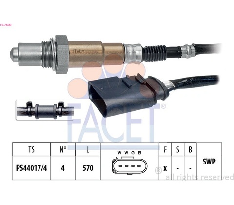 Lambda sonda FACET 10.7600