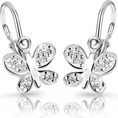Cutie Jewellery dětské zlaté C2748B bílá