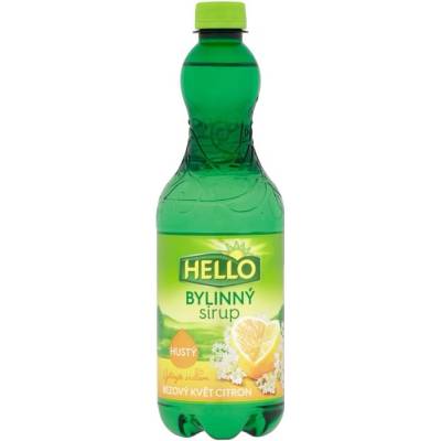 Hello Extra hustý sirup Bezinka 0,7 l