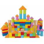 Hape Дървени блокчета с капак за сортиране, цветни 101 части (1088E8247)