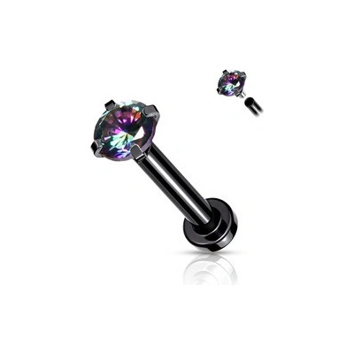 Šperky4U piercing do brady cartilage tragus LB1041VM-12082