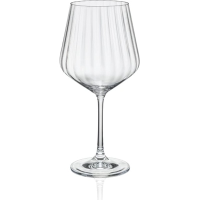 Crystalex Sklenice na víno Sandra Optic 6 x 570 ml