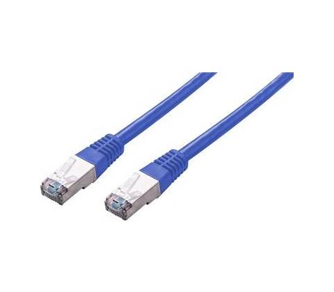 C-Tech CB-PP5F-2B patch, Cat5e, FTP, 2m, modrý