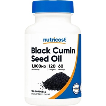 Nutricost Black Cumin Seed Oil 500 mg [120 Гел капсули]
