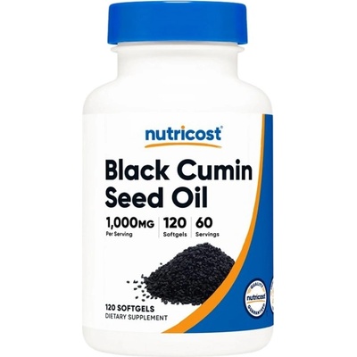 Nutricost Black Cumin Seed Oil 500 mg [120 Гел капсули]