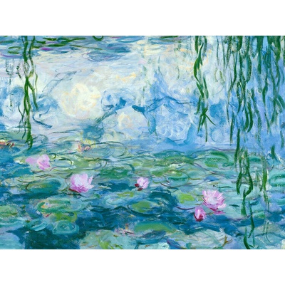 Plakát, Obraz - Lekníny, Claude Monet, 40 × 30 cm – Zboží Mobilmania