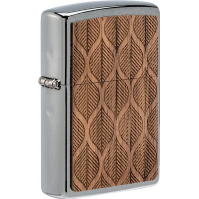 Zippo Benzínový Woodchuck USA Walnut Leaves