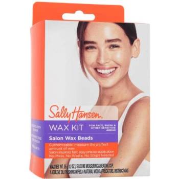 Sally Hansen Wax Kit Salon Wax Beads депилаторен восък за лице и бикини зона 35 g за жени