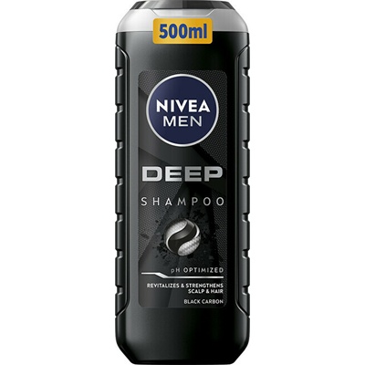 Nivea Revitalizační šampon pro mastné vlasy a vlasovou pokožku Men (Deep Shampoo) Objem: 500 ml