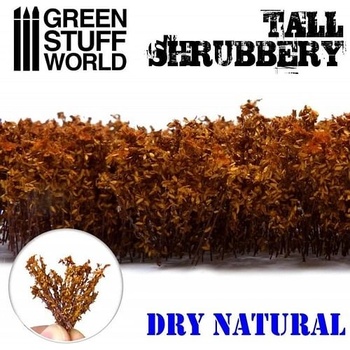Dekorace Green Stuff World Tall Shrubbery: Dry Natural