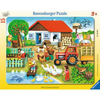 Ravensburger - Puzzle Vkládačka - what belongs where? - 1 - 39 piese