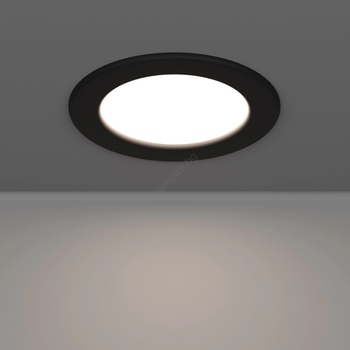 EGLO 901387 - LED вградено осветително тяло FUEVA LED/6, 3W/230V диаметър 11, 9 cm черно (EG901387)