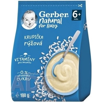 Gerber Natural rýžová krupička 180 g