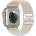 Tech-Protect Найлонова каишка за Apple Watch 6 / 7 / 8 / 9 / 10 / SE / ULTRA 1 / 2 (44 / 45 / 46 / 49 MM) от Tech Protect Nylon Claps - Titanium (5906302363025)