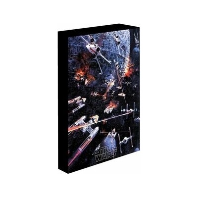 Obraz LED svietiaci 30x40 cm, Star Wars