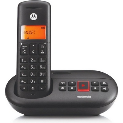 e211 безжичен телефон, dect, ЧЕРЕН (e211)