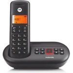 Motorola e211 безжичен телефон, dect, ЧЕРЕН (e211) Телефонни апарати