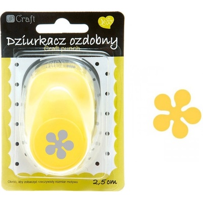 dpCraft Dekorační děrovačka 2,5cm – kvítek 2 (JCDZ-110-245)
