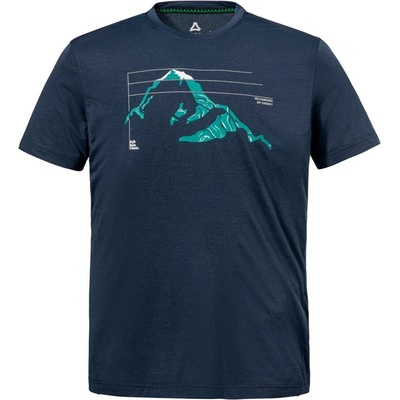 Schöffel Мъжка спортна тениска Schöffel Circ T-Shirt Sulten Sport shirt - Navy Blazer - размер 52 (EU) (216-5334-0614)