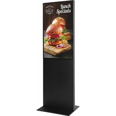 Jansen Display s.r.o. Digitálny totem Smart Line 43" čierny, s monitorom