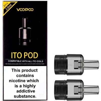 Voopoo ITO Empty Pod cartridge 3ml Pack 2