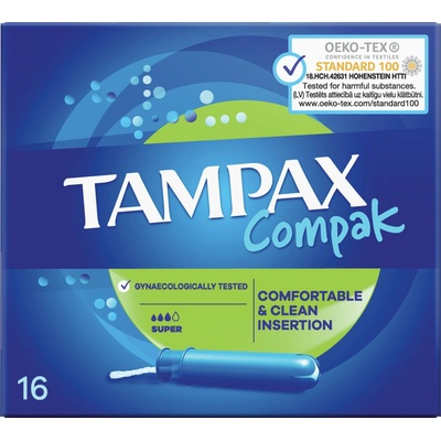 Tampax Compak Super 16 ks