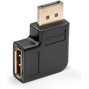 Lindy Преходник Lindy 41334, от DisplayPort 1.4 (ж) към DisplayPort 1.4 (м), черно (LNY-41334)