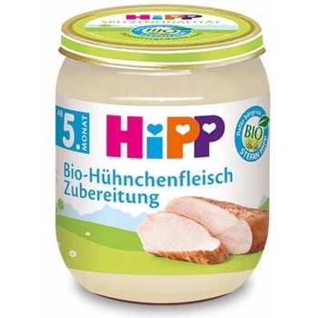 Hipp Био заготовка Hipp - От пилешко месо, 125 g (6020)