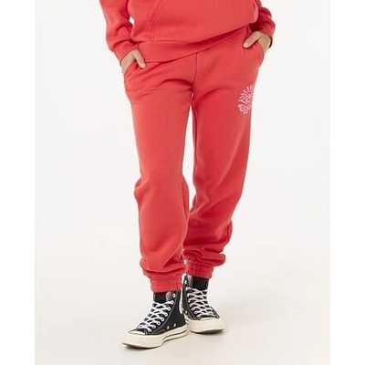 Tepláky Rip Curl ICONS OF SURF TRACK PANT Hibiscus Red