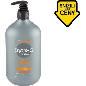 Syoss Men Power šampon pro normální vlasy 750 ml