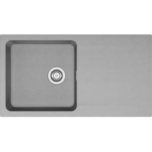 Franke Orion - Мивка от тектонит OID 611, 94x51 см, сива 114.0442. 824 (114.0442.824) Мивка за вграждане