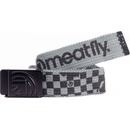 Meatfly pásek Eclipse belt E Black/Gray