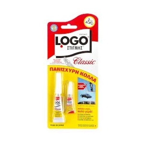Super Glue Лепило моментно Logo 2+1г