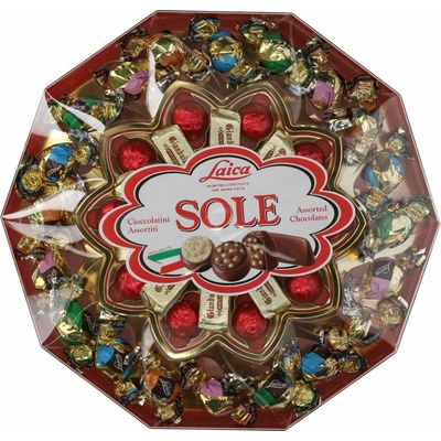 Laica Sole pralinky rôzne druhy v darčekovom balení 450 g