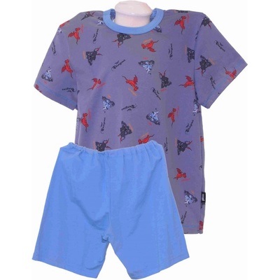 Pleas 144158-805 pyžamo 1/2 sv.modrá