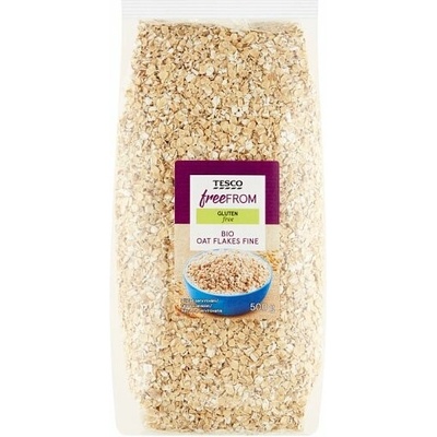 Tesco Free From Bio ovsené vločky jemné bezlepkové 500 g