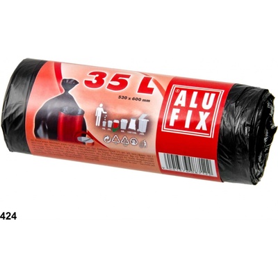 Alufix pevné 35l 10µm 30ks černé