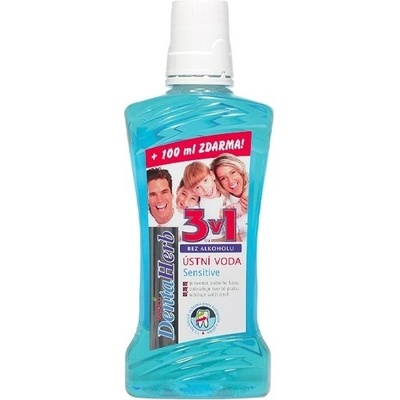 Vivaco Denta Herb ústná voda WHITE MINT SENSITIVE 500 ml