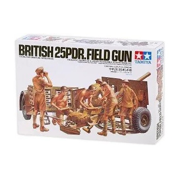 Image 1 of TAMIYA Британско артилерийско оръдие British 25 pound Field Gun (35046)