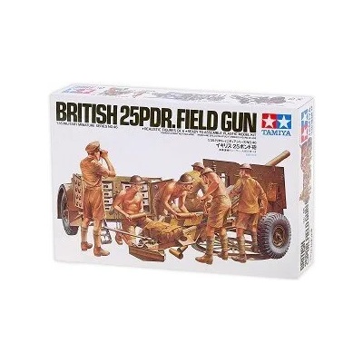 TAMIYA Британско артилерийско оръдие British 25 pound Field Gun (35046)